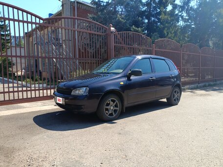 2009 Lada (ВАЗ) Kalina I, синий, 260000 рублей, вид 1