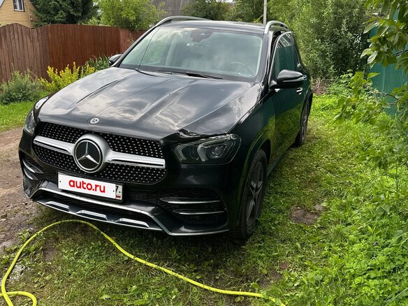 2021 Mercedes-Benz GLE 300 d II (V167), чёрный, 5000000 рублей - вид 4