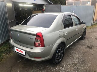 2013 Renault Logan I Рестайлинг, бежевый, 610000 рублей, вид 3