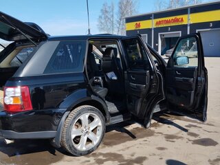 2008 Land Rover Range Rover Sport I, чёрный, 1250000 рублей, вид 5