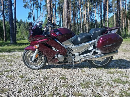 2007 Yamaha FJR1300, красный, 745000 рублей, вид 3