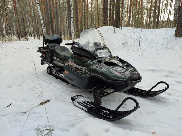 2001 Arctic Cat Panther, зелёный, 550000 рублей
