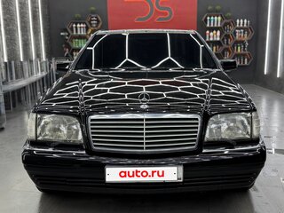 1996 Mercedes-Benz S-Класс 500 III (W140) Рестайлинг, чёрный, 7000000 рублей, вид 2