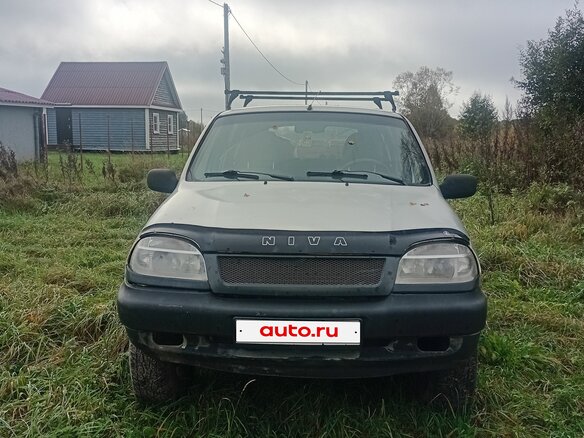 2003 Chevrolet Niva I, серебристый - вид 1