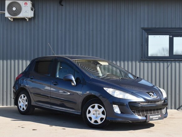 2008 Peugeot 308 I, синий - вид 2