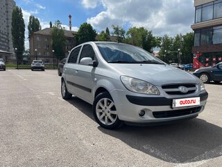 2007 Hyundai Getz I Рестайлинг, серебристый, 395000 рублей, вид 3