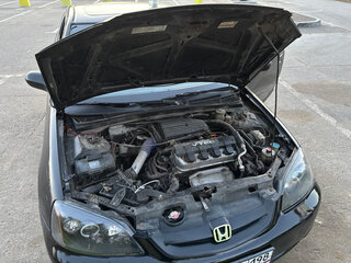 2001 Honda Civic VII, чёрный, 435000 рублей, вид 4