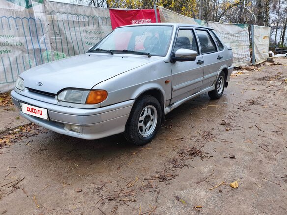 2009 Lada (ВАЗ) 2115, серебристый, 135000 рублей - вид 1