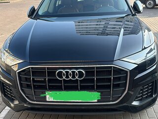 2022 Audi Q8 55 TFSI I (4M), чёрный, 6172000 рублей, вид 2