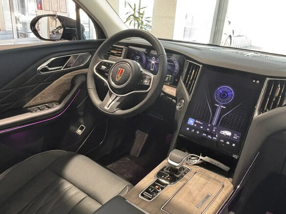 2025 Hongqi HS7 II, чёрный, 5200000 рублей - вид 11