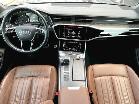 2019 Audi A7 55 TFSI II (4K), синий, 5190000 рублей - вид 34