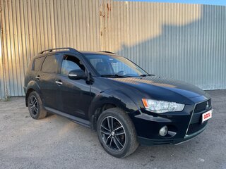 2012 Mitsubishi Outlander II Рестайлинг, чёрный, 1000000 рублей, вид 2