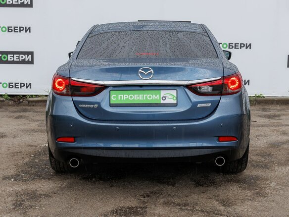 2017 Mazda 6 III (GJ) Рестайлинг, синий - вид 5