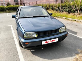 1994 Volkswagen Golf III, синий, 150000 рублей, вид 2