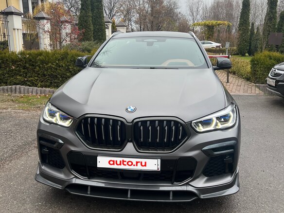 2021 BMW X6 40i III (G06), серый, 7850000 рублей