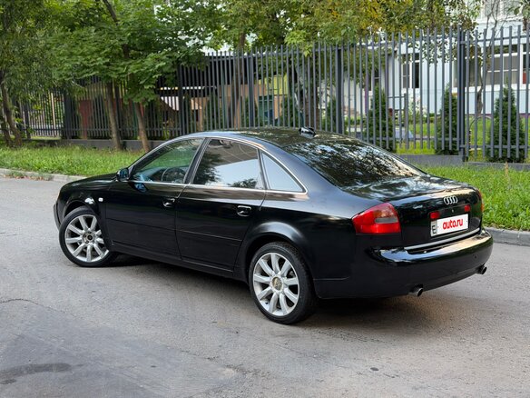 2004 Audi A6 II (C5) Рестайлинг, чёрный - вид 7