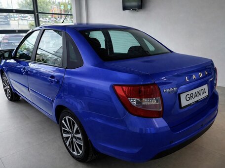 2025 Lada (ВАЗ) Granta I Рестайлинг, синий, 1230000 рублей, вид 4