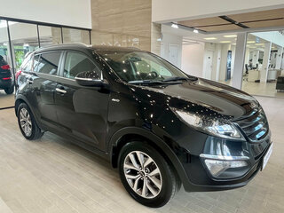 2015 Kia Sportage III Рестайлинг, чёрный, 1359990 рублей, вид 3