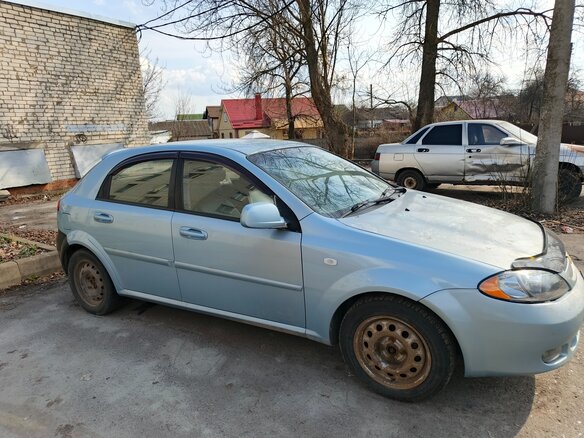 2012 Chevrolet Lacetti I, синий, 350000 рублей - вид 1