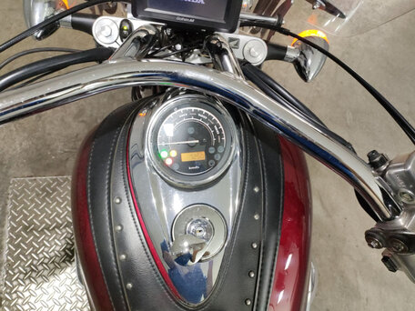 2010 Honda VT 1300CR Stateline, пурпурный, 598000 рублей, вид 5