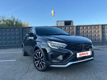 2024 Lada (ВАЗ) Vesta SW Cross I Рестайлинг (NG), чёрный, 1500000 рублей, вид 2