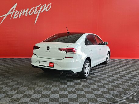 2021 Volkswagen Polo VI, белый, 1365000 рублей, вид 5
