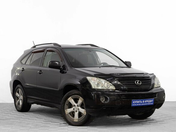 2007 Lexus RX 400h II Рестайлинг, чёрный, 1519000 рублей