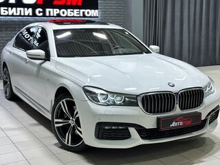 2016 BMW 7 серии Long 740Li xDrive VI (G11/G12), белый, 3097000 рублей, вид 4