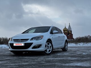 2012 Opel Astra J Рестайлинг, белый, 850000 рублей, вид 1
