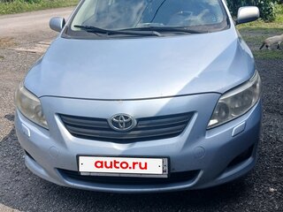 2007 Toyota Corolla AMT X (E140, E150), голубой, 630000 рублей, вид 1