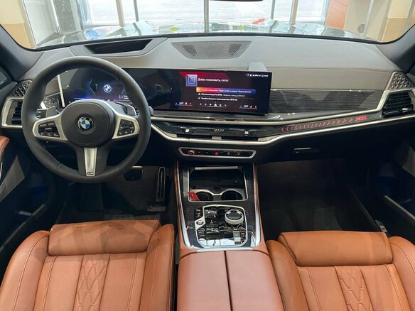 2025 BMW X5 40i IV (G05/G18) Рестайлинг, серый - вид 16