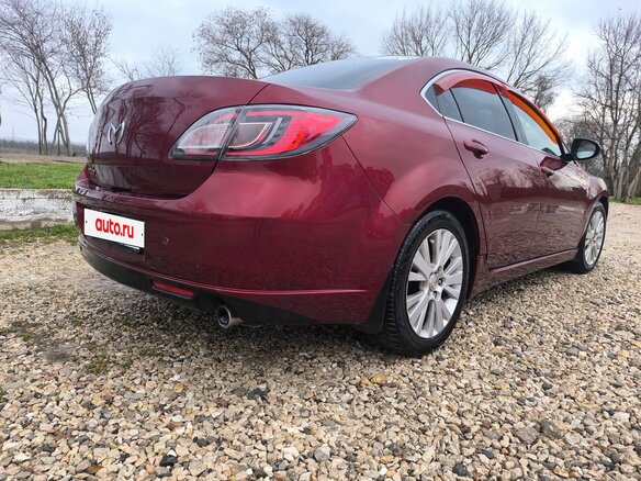 2008 Mazda 6 II (GH), красный, 610000 рублей - вид 4