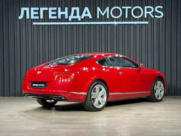 2015 Bentley Continental GT II, красный - вид 3