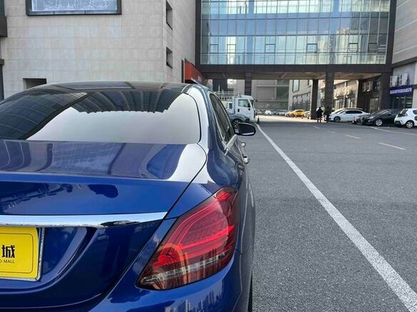 2021 Mercedes-Benz C-Класс 200 L IV (W205) Рестайлинг, синий - вид 6