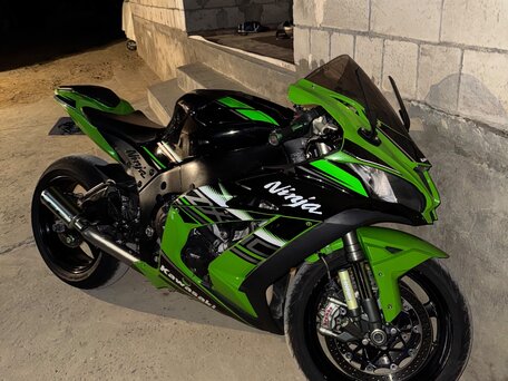 2017 Kawasaki ZX-10R Ninja, зелёный, 830000 рублей, вид 1