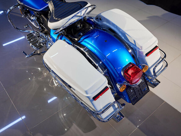 2021 Harley-Davidson Electra Glide Revival, голубой, 2750000 рублей - вид 30