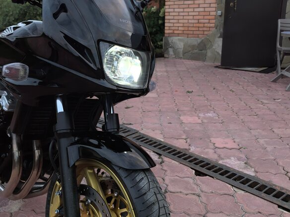 2005 Honda CB 400 Super Four, чёрный, 450000 рублей - вид 5