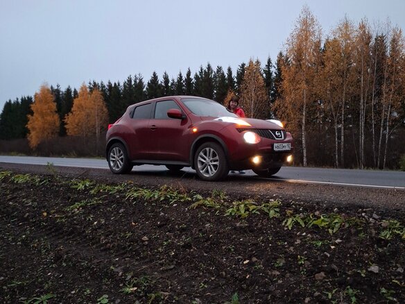 2012 Nissan Juke I, красный, 1680000 рублей - вид 9