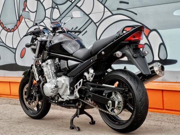 2007 Suzuki Bandit GSF 650, чёрный - вид 3