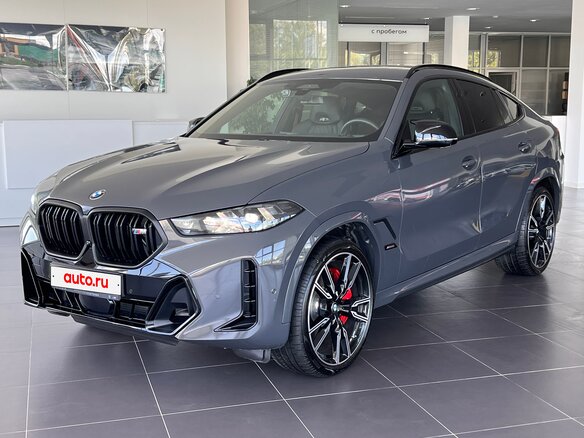 2024 BMW X6 M60i III (G06) Рестайлинг, серый, 16290000 рублей - вид 1