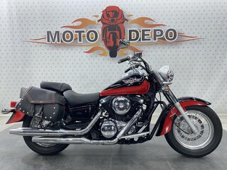1997 Kawasaki VN1500 Vulcan, красный, 410000 рублей, вид 2