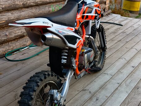 2022 Kayo Basic TT125EA, белый, 75000 рублей, вид 4
