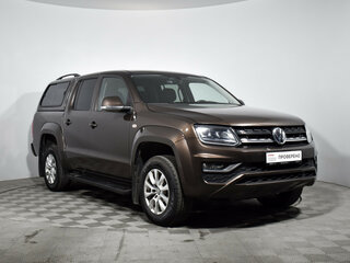 2016 Volkswagen Amarok I Рестайлинг, коричневый, 2200000 рублей, вид 3