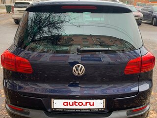 2012 Volkswagen Tiguan I Рестайлинг, синий, 990000 рублей, вид 4