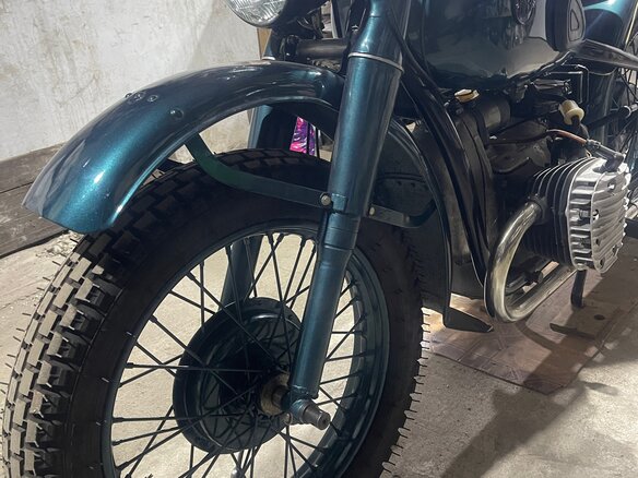 1958 Урал M-72, синий, 400000 рублей - вид 1