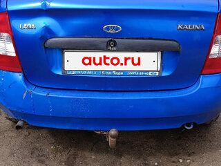 2007 Lada (ВАЗ) Kalina I, синий, 180000 рублей, вид 2
