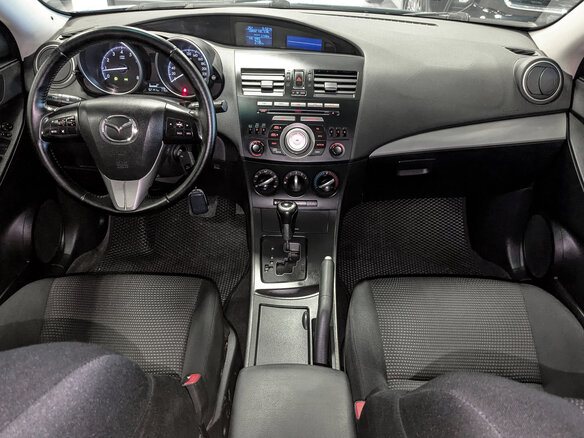 2013 Mazda 3 II (BL) Рестайлинг, синий, 1139500 рублей - вид 7