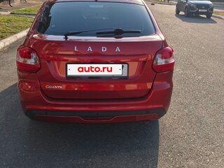 2018 Lada (ВАЗ) Granta I Рестайлинг, красный, 610000 рублей, вид 3