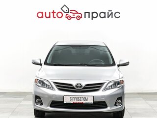 2012 Toyota Corolla X (E140, E150) Рестайлинг, серебристый, 849000 рублей, вид 2