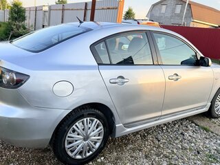 2007 Mazda 3 I (BK) Рестайлинг, серебристый, 350000 рублей, вид 3